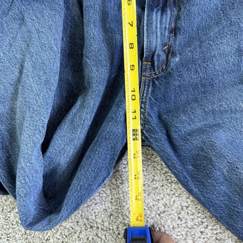 Levis 565 Jeans Mens 38x30 Medium Wash Blue Denim Relaxed Straight Casual Pants